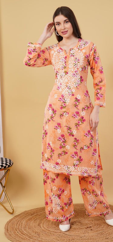 Mul Mul Cotton Kurti lazo