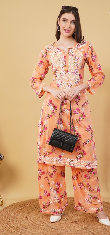 Mul Mul Cotton Kurti lazo