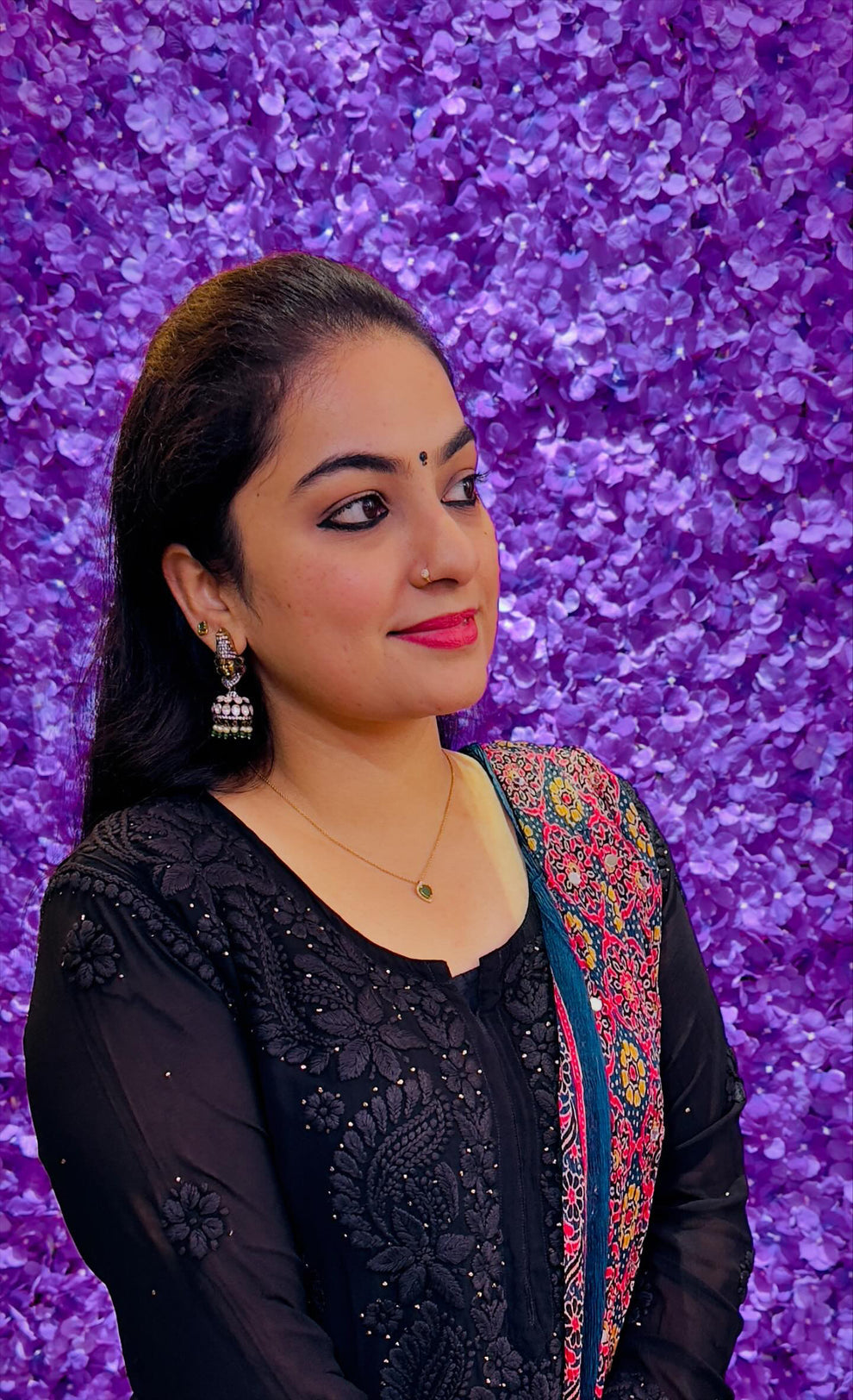 Viscose Kurti 3d Work