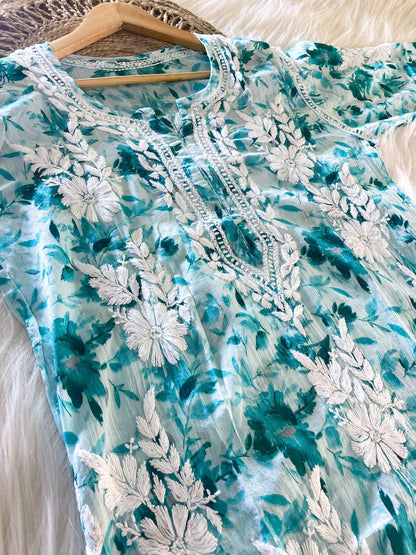 Mul Mul Kurti Chikan