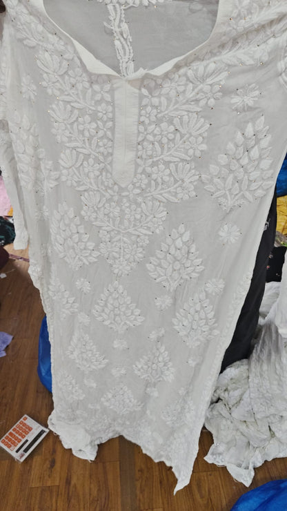 Viscose Kurti 3d Work