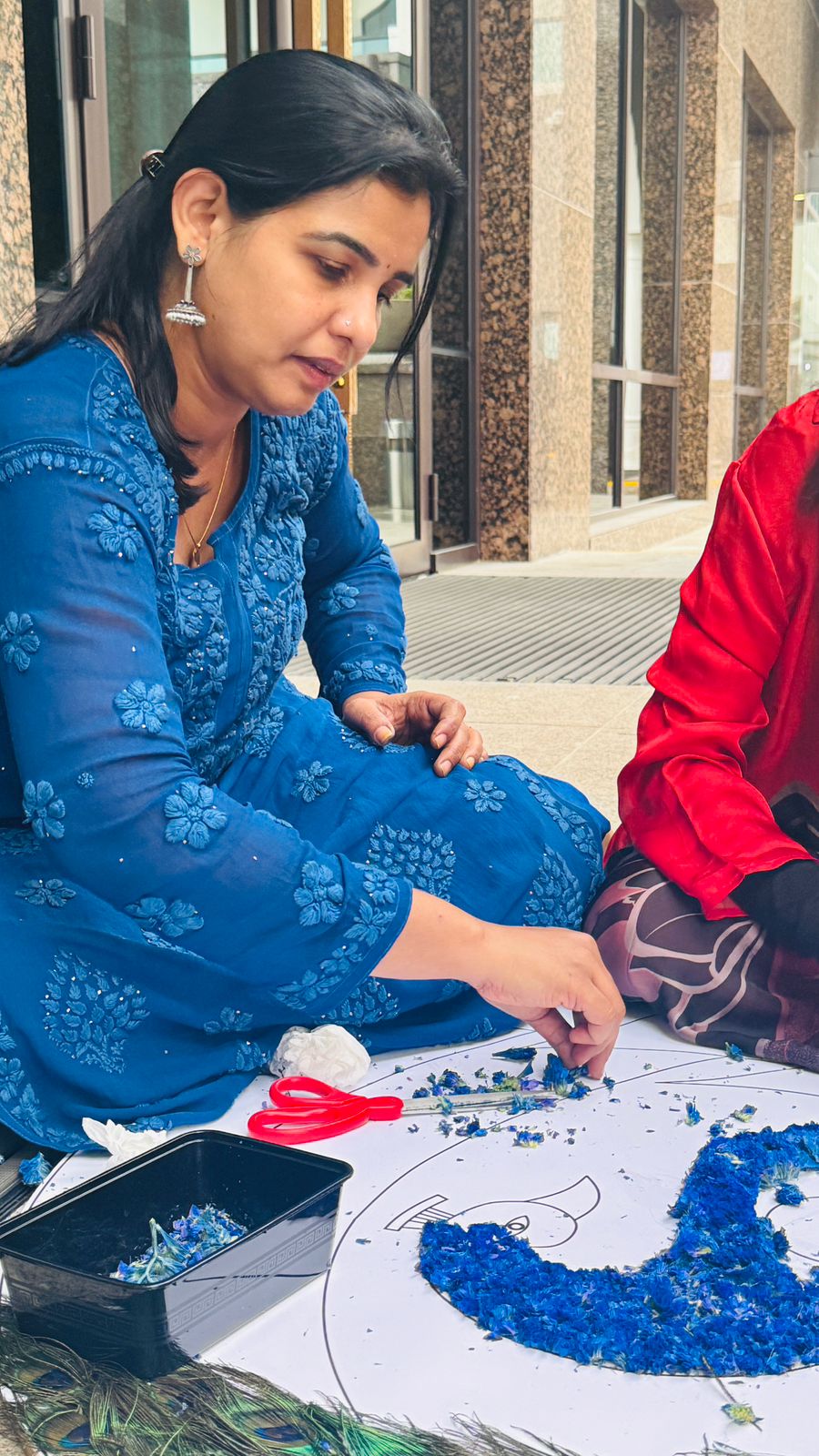 Viscose Kurti 3d Work