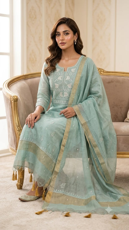 Mul Chanderi Silk