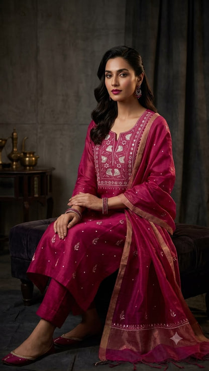 Mul Chanderi Silk