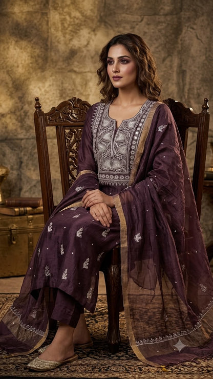 Mul Chanderi Silk