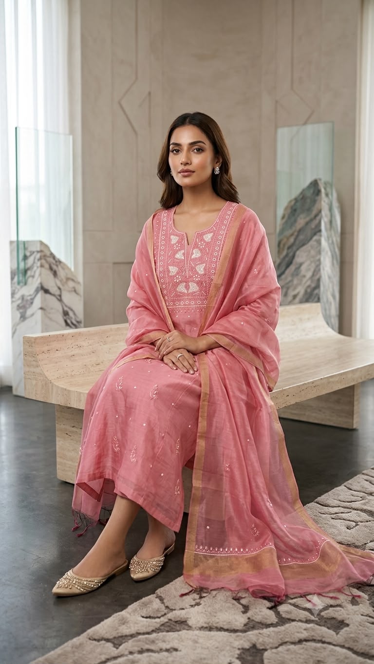 Mul Chanderi Silk