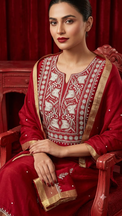 Mul Chanderi Silk