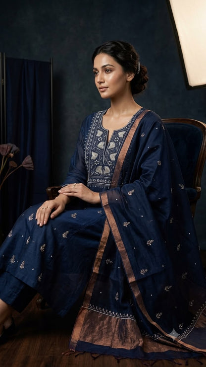 Mul Chanderi Silk