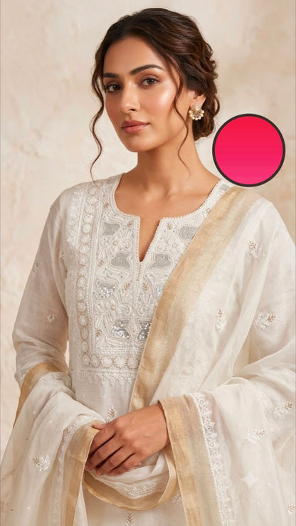 Mul Chanderi Silk