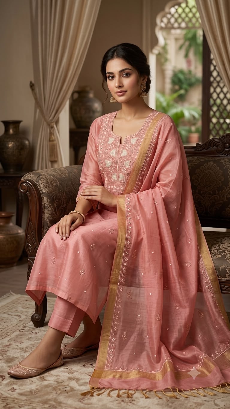 Mul Chanderi Silk