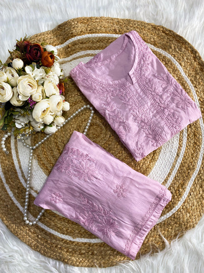Dye Chanderi Set