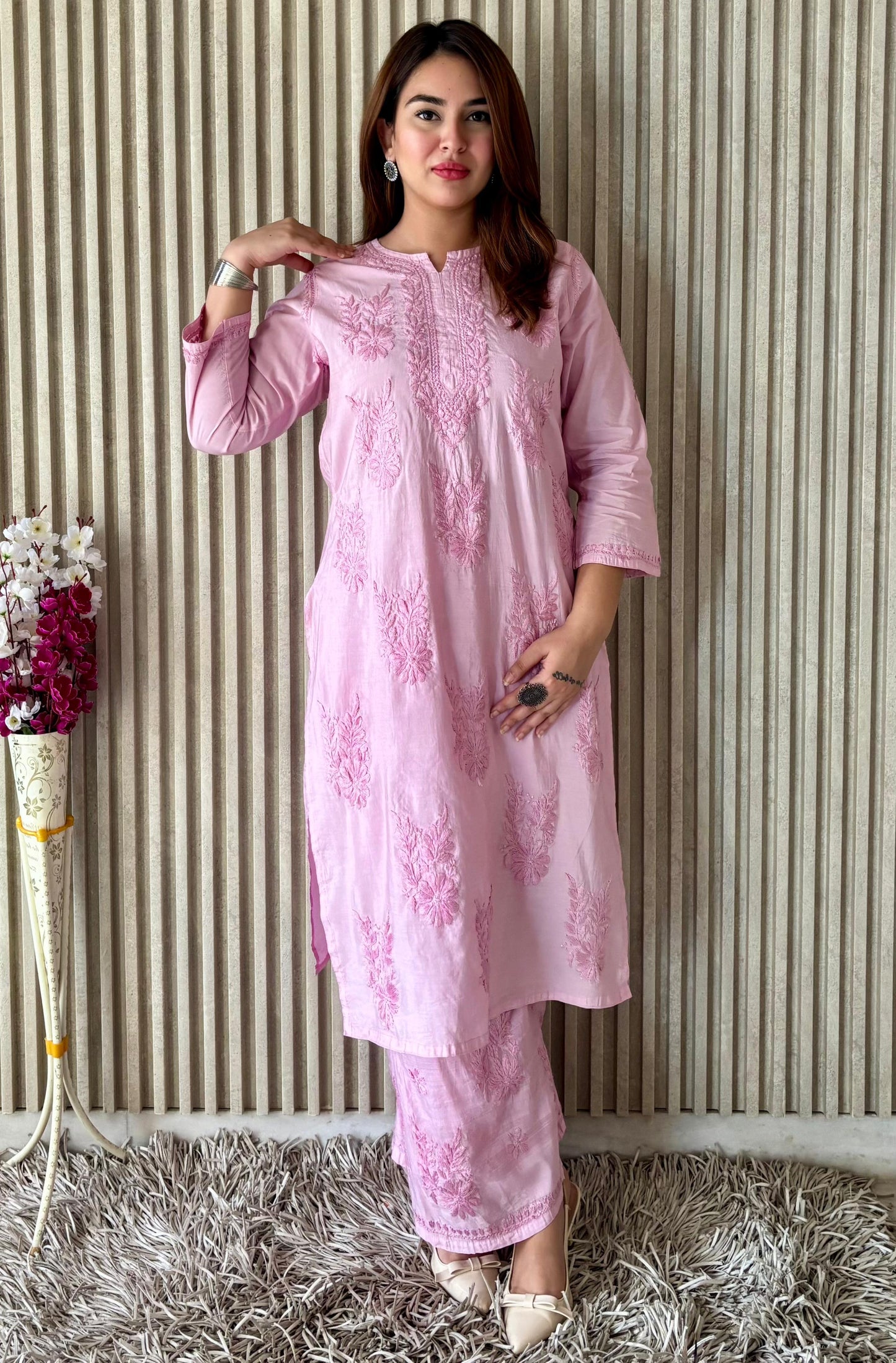Dye Chanderi Set