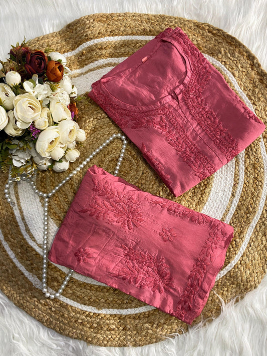 Dye Chanderi Set