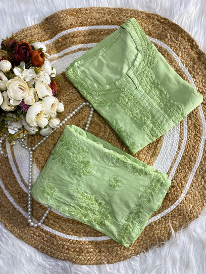 Dye Chanderi Set