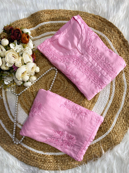 Dye Chanderi Set
