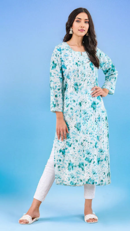 Mul Mul Kurti Chikan