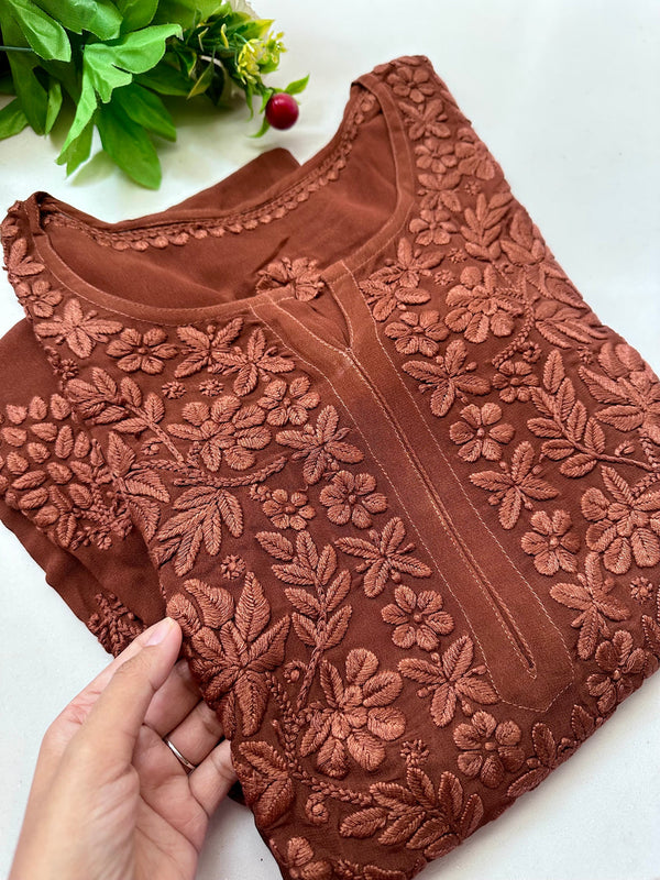 Viscose Kurti 3d Work