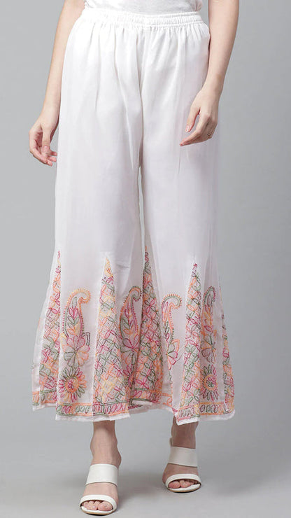 Sharara Georgette Attached Inner