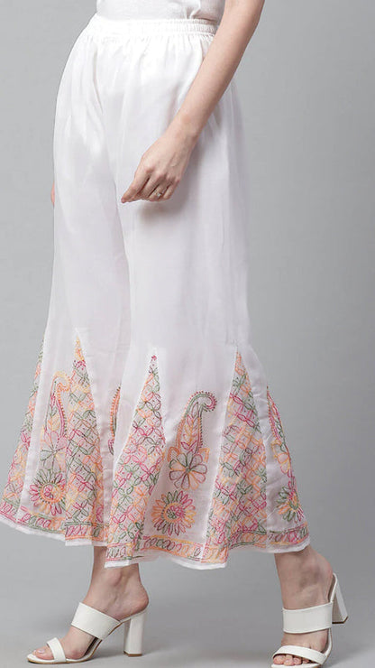Sharara Georgette Attached Inner