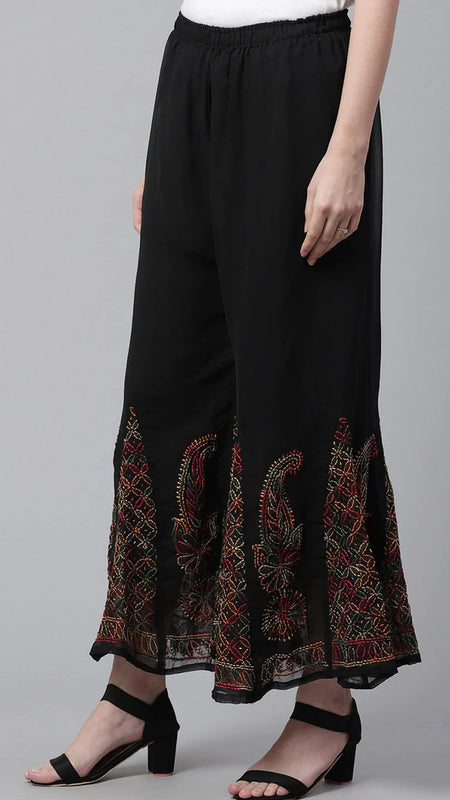 Sharara Georgette Attached Inner