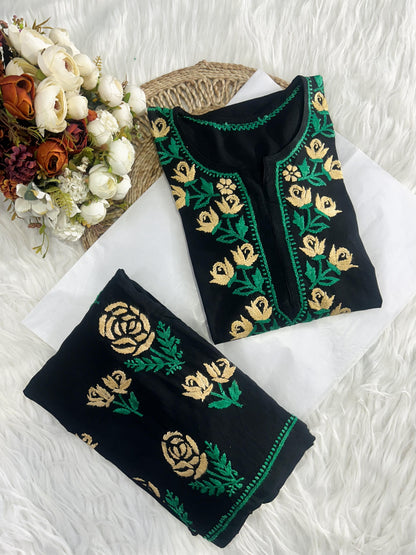 Reyon Set Flower Design