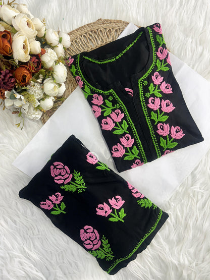 Reyon Set Flower Design
