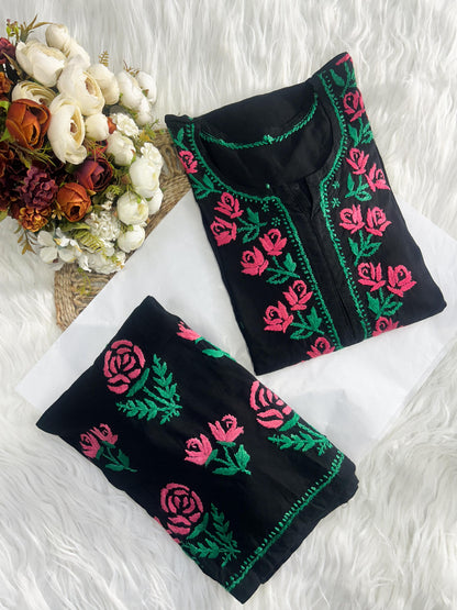 Reyon Set Flower Design