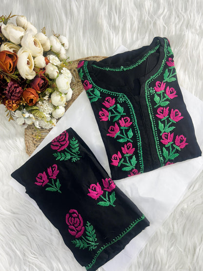 Reyon Set Flower Design