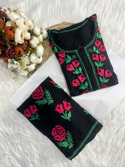 Reyon Set Flower Design