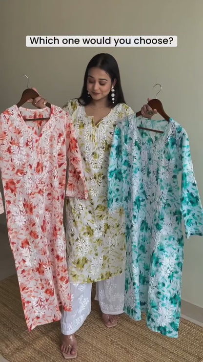 Mul Mul Kurti Chikan